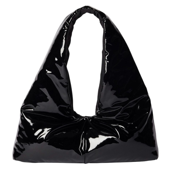 Holt Renfrew Black Glossy Bag - Picture 6 of 6